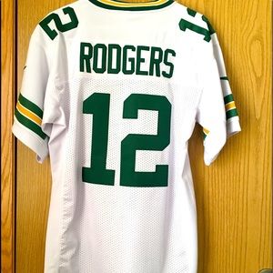 Aaron Rodgers NFL White Jersey